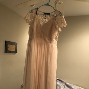 Floor Length Lace Dress